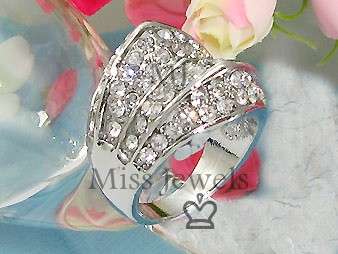 Simulated Diamond Dress Ring**Size 6